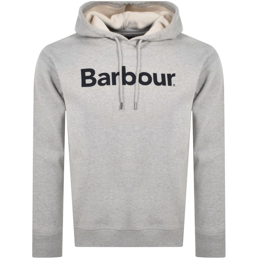 Barbour Nicholas Hoodie Grey Marl